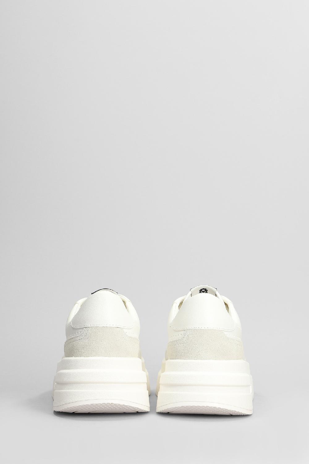 Deliberti Ash Sneakers Impuls Bis In Pelle E Camoscio Bianco Cod. 405319 - Deliberti The Luxury Shopping