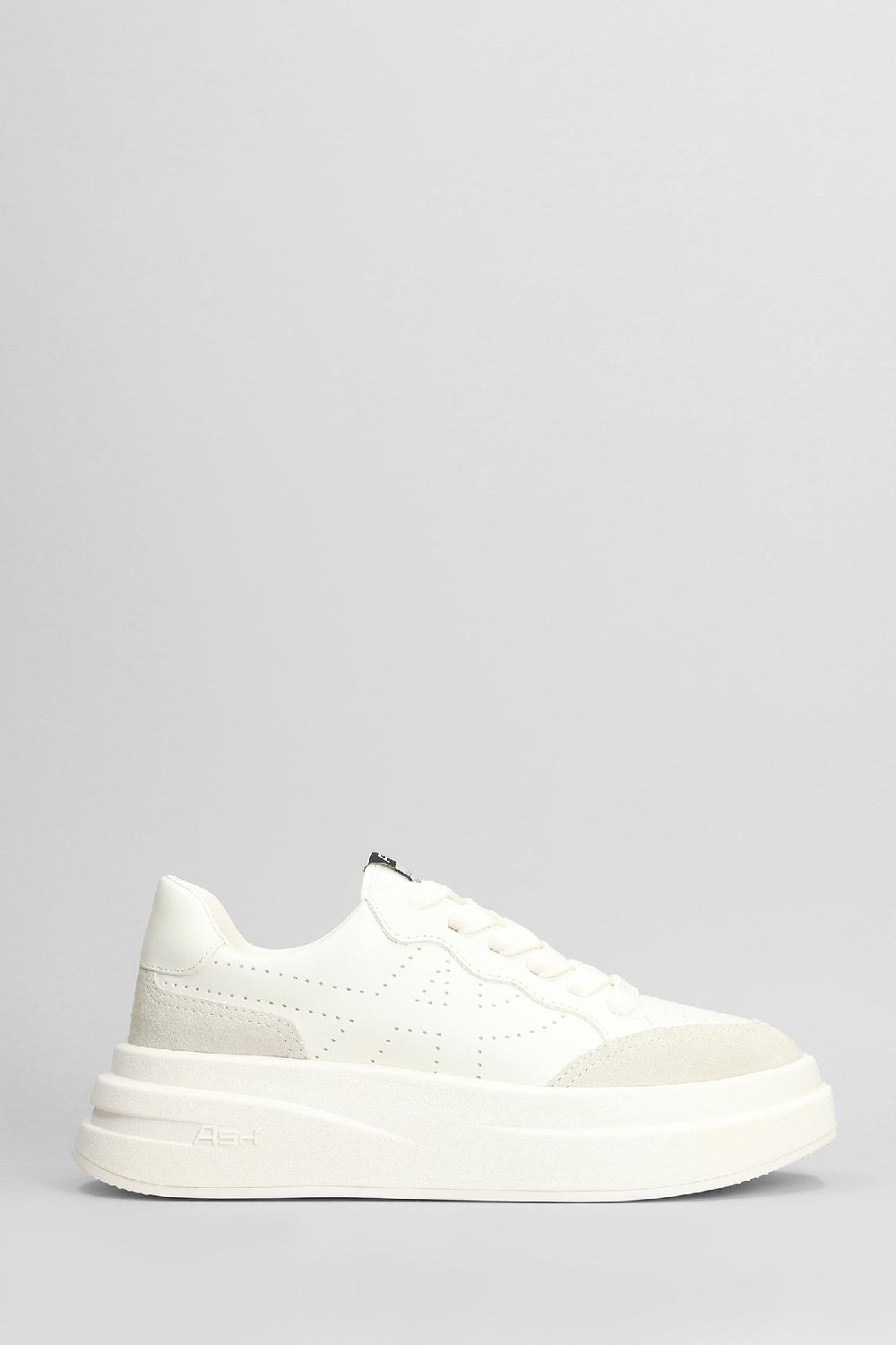 Deliberti Ash Sneakers impuls bis in pelle e camoscio bianco cod. 405319 - Deliberti The Luxury Shopping