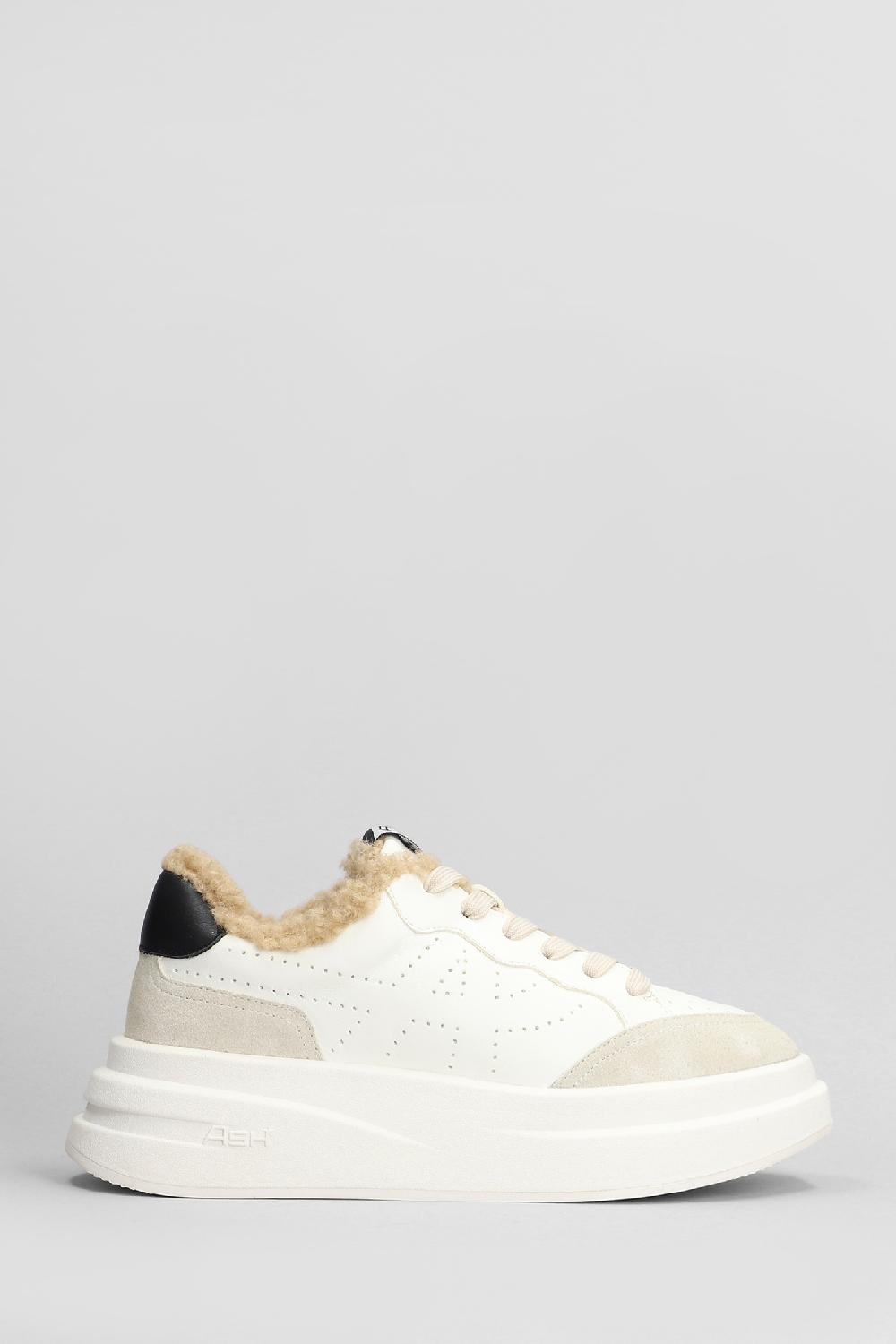 Deliberti Ash Sneakers impulsfur in pelle e camoscio bianco cod. 406628 - Deliberti The Luxury Shopping