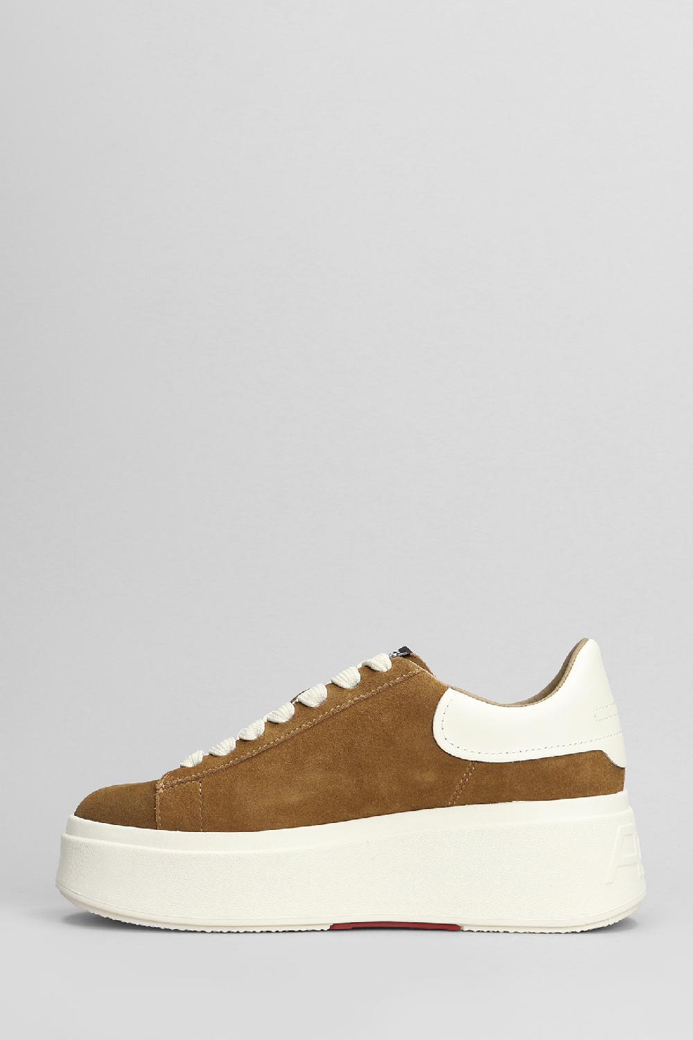 Deliberti Ash Sneakers Moby In Camoscio Cuoio Naturale Cod. 405325 - Deliberti The Luxury Shopping