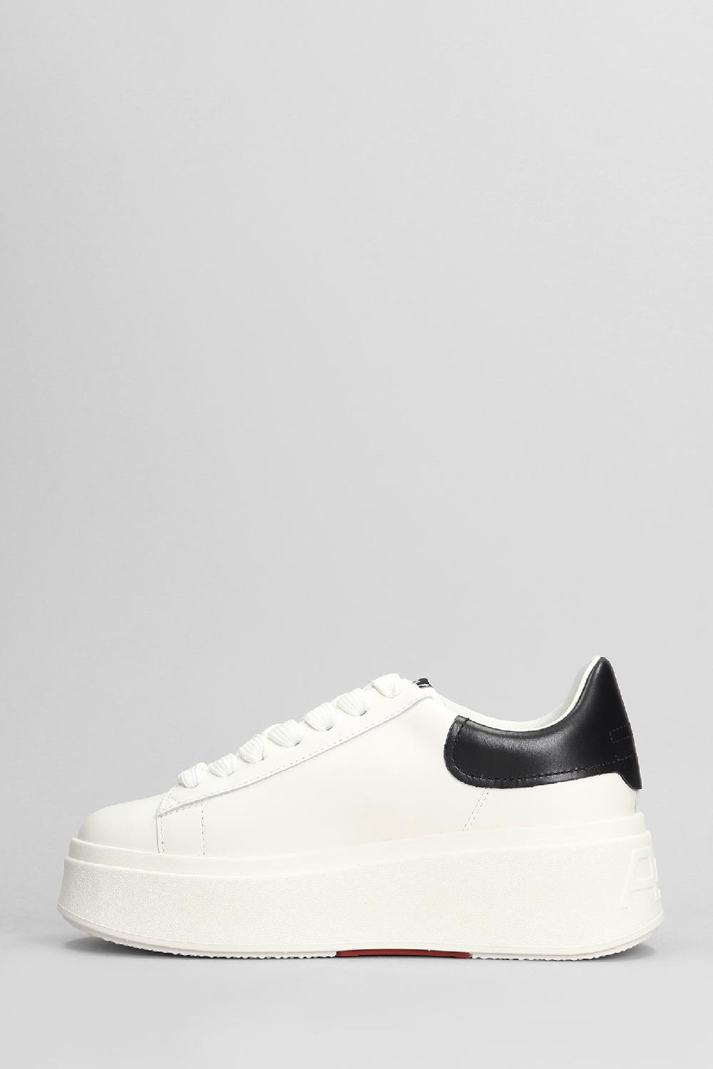 Deliberti Ash Sneakers Moby In Pelle Bianca Cod. 405324 - Deliberti The Luxury Shopping