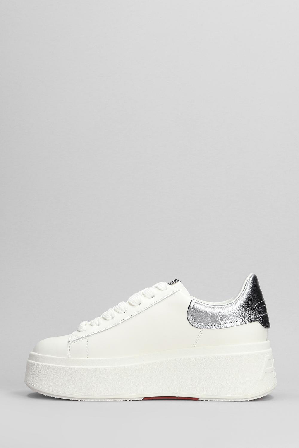 Deliberti Ash Sneakers Moby In Pelle Bianca Cod. 405327 - Deliberti The Luxury Shopping