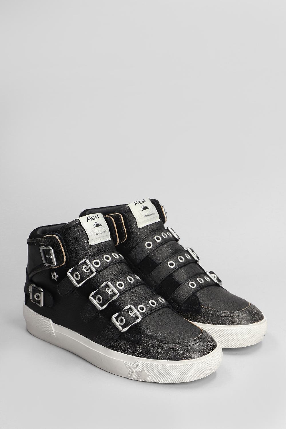 Deliberti Ash Sneakers Moonlight In Pelle Nera Cod. 406635 - Deliberti The Luxury Shopping
