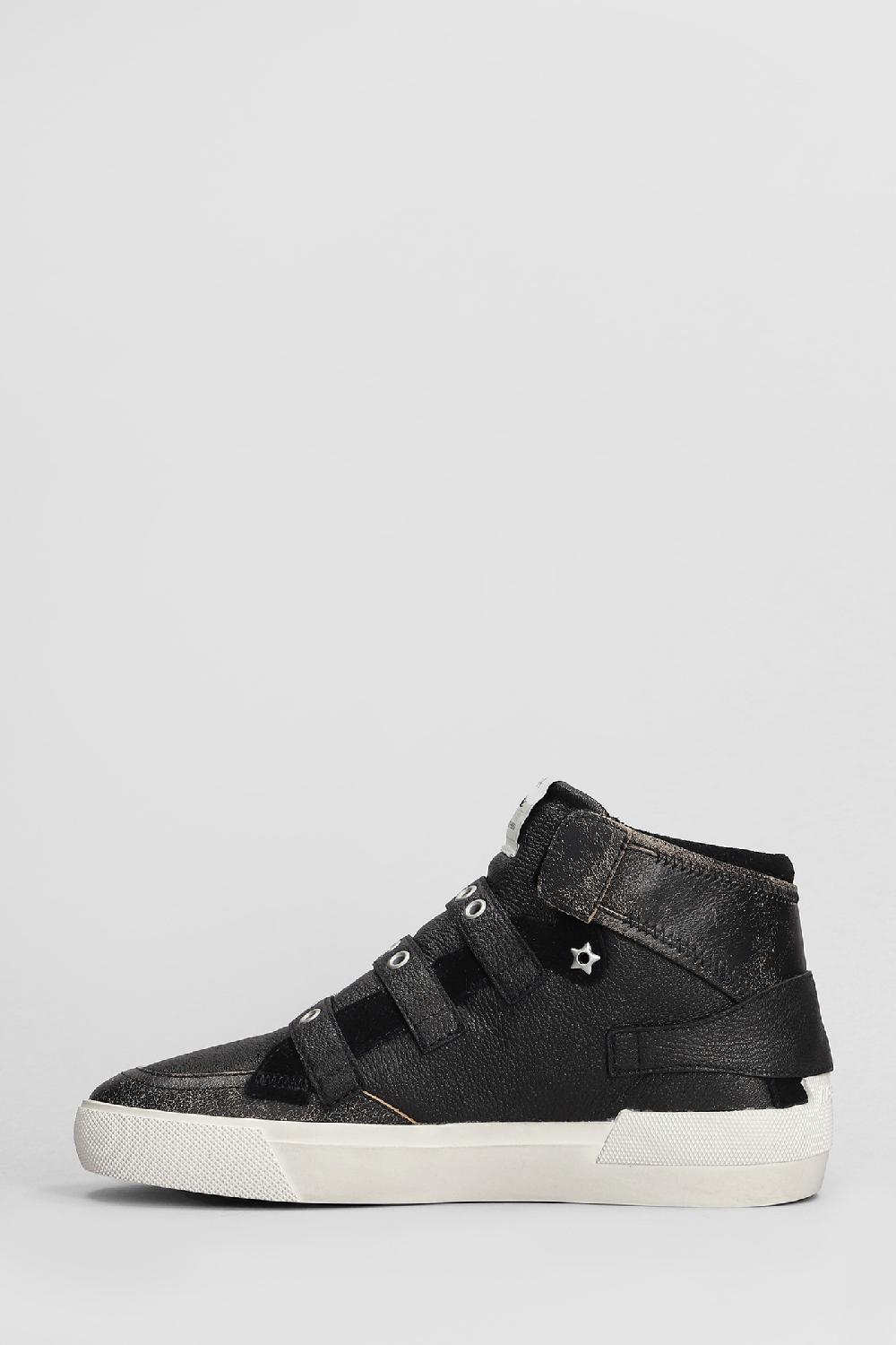 Deliberti Ash Sneakers Moonlight In Pelle Nera Cod. 406635 - Deliberti The Luxury Shopping