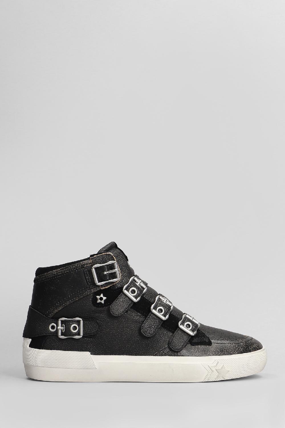 Deliberti Ash Sneakers moonlight in pelle nera cod. 406635 - Deliberti The Luxury Shopping