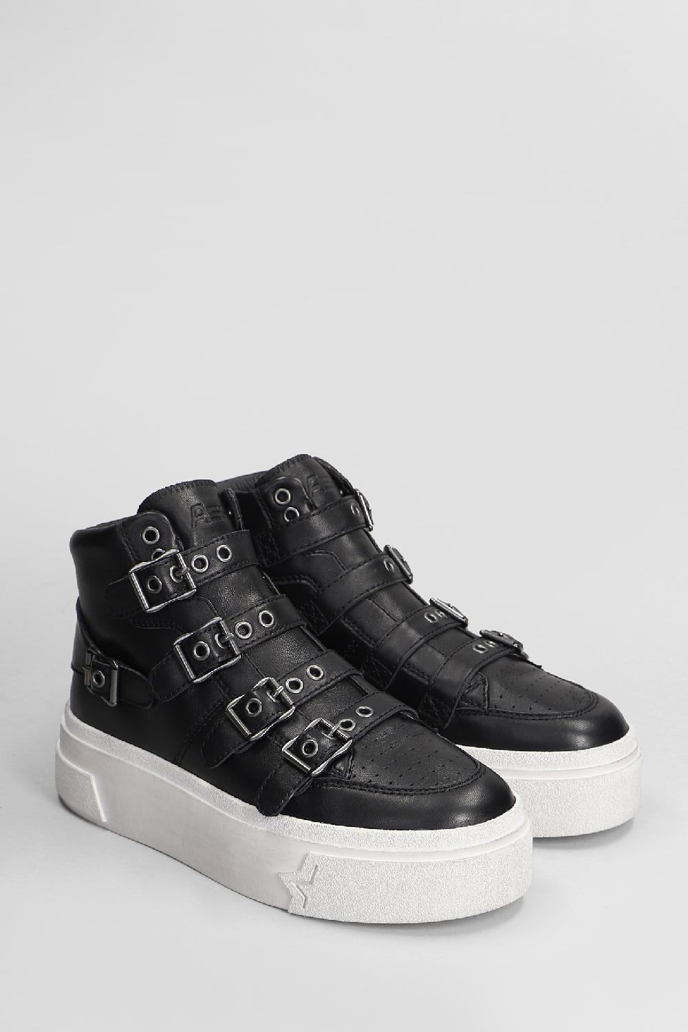 Deliberti Ash Sneakers Starmoon In Pelle Nera Cod. 406637 - Deliberti The Luxury Shopping