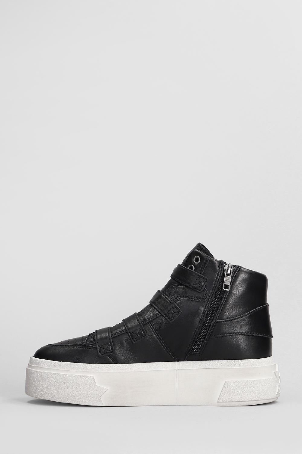 Deliberti Ash Sneakers Starmoon In Pelle Nera Cod. 406637 - Deliberti The Luxury Shopping
