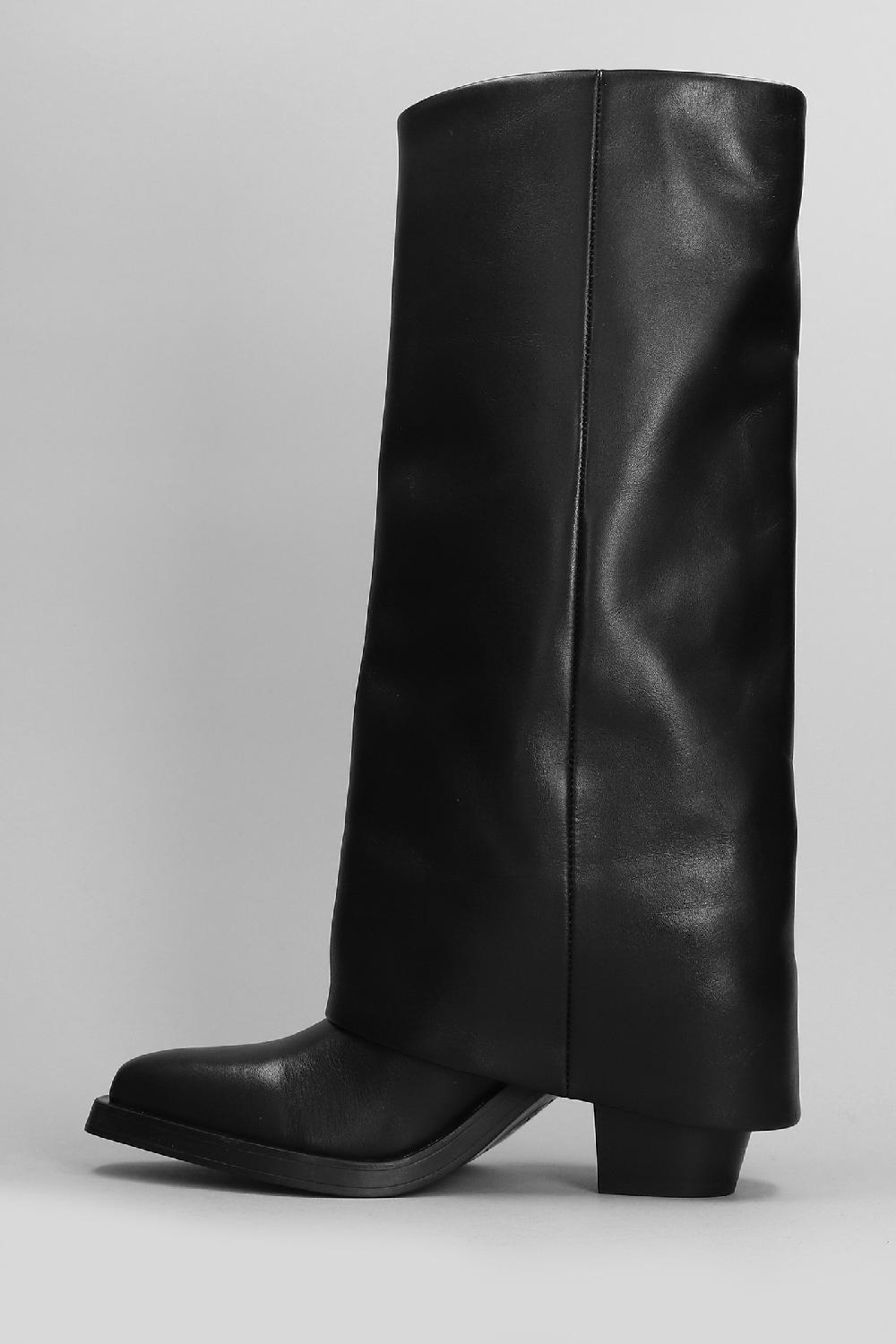 Deliberti Ash Stivali Texani Jackson In Pelle Nera Cod. 407849 - Deliberti The Luxury Shopping