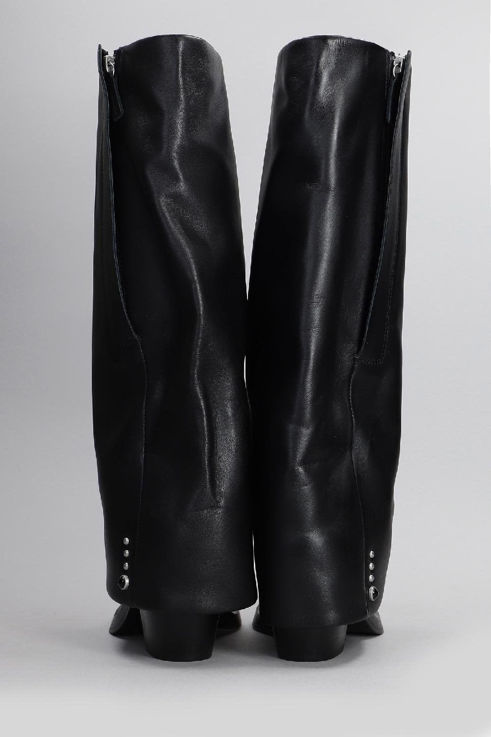 Deliberti Ash Stivali Texani Jackson In Pelle Nera Cod. 407849 - Deliberti The Luxury Shopping