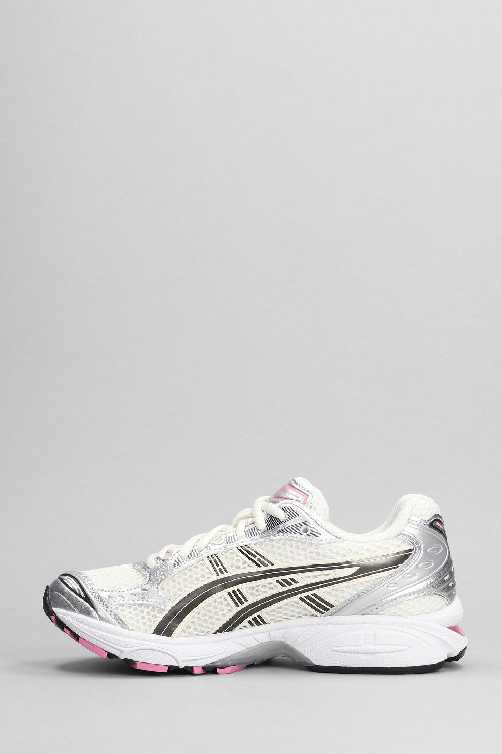 Deliberti Asics Sneakers Gel-kayano 14 In Pelle E Tessuto Argento Cod. 403720 - Deliberti The Luxury Shopping