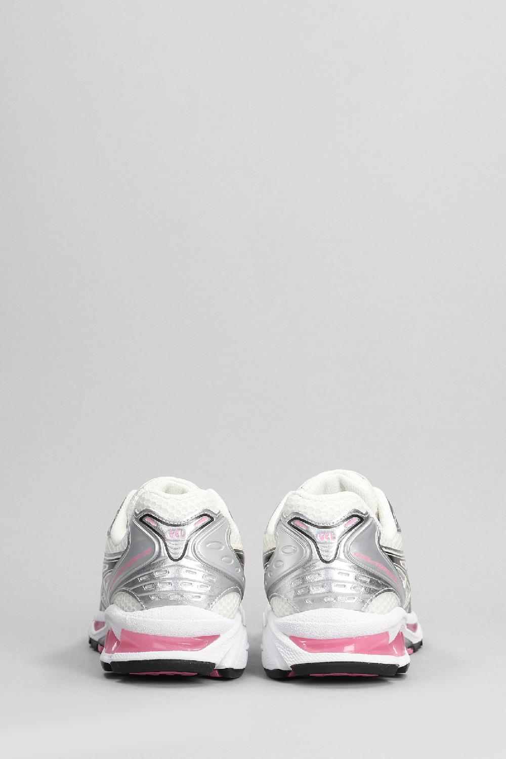 Deliberti Asics Sneakers Gel-kayano 14 In Pelle E Tessuto Argento Cod. 403720 - Deliberti The Luxury Shopping