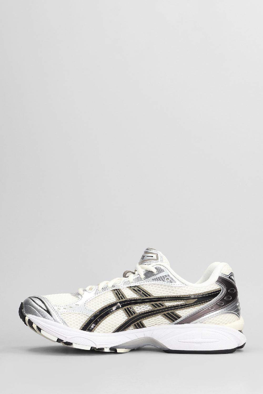 Deliberti Asics Sneakers Gel-kayano 14 In Pelle E Tessuto Argento Cod. 404845 - Deliberti The Luxury Shopping