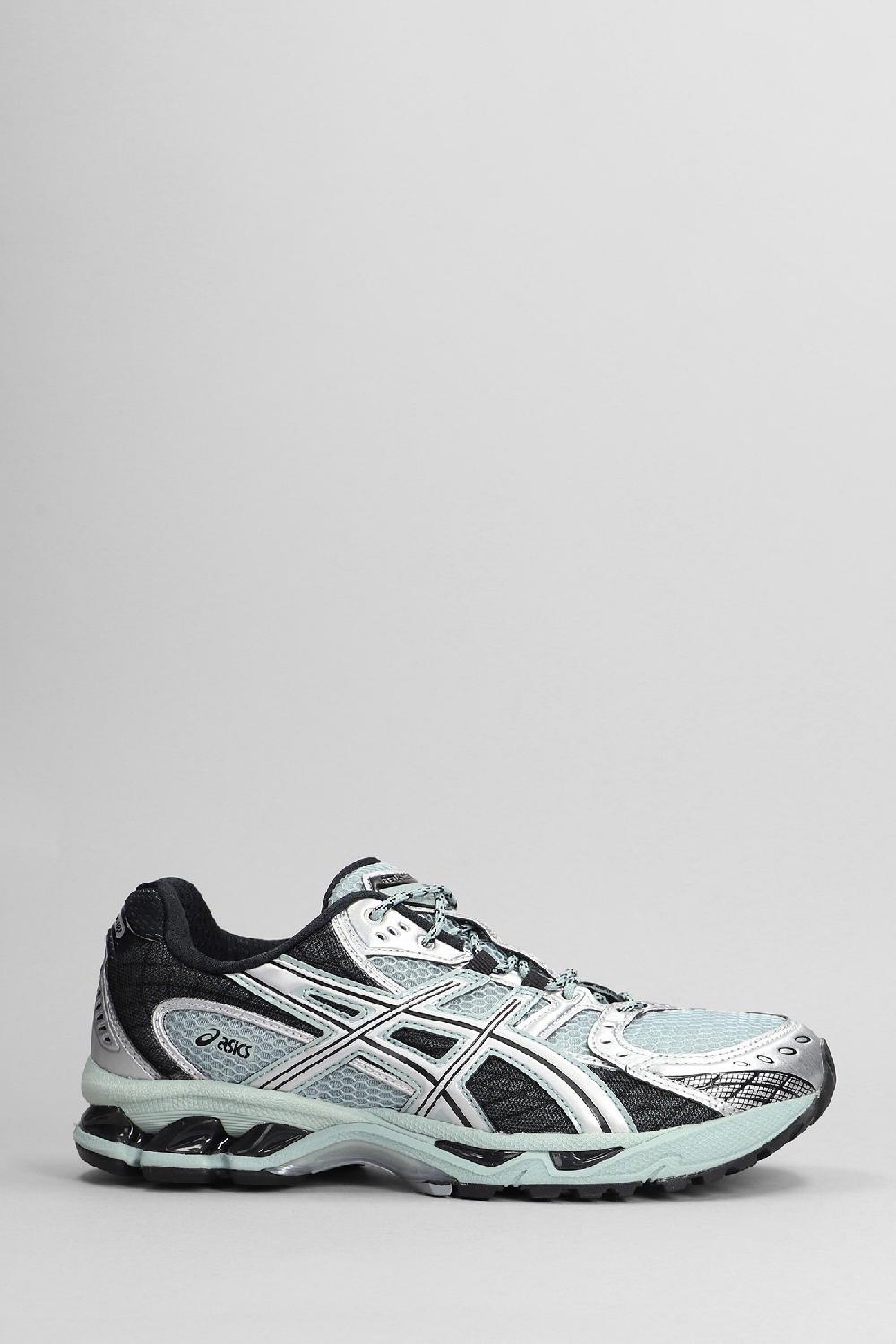 Deliberti Asics Sneakers gel-nimbus 10.1 in pelle e tessuto verde cod. 403431 - Deliberti The Luxury Shopping