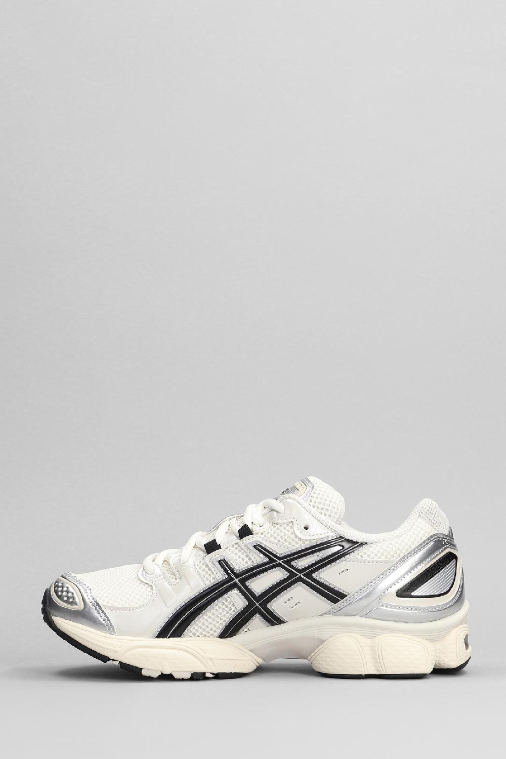 Deliberti Asics Sneakers Gel-nimbus 9 In Pelle E Tessuto Beige Cod. 393602 - Deliberti The Luxury Shopping