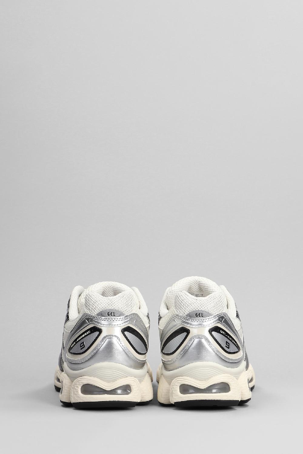 Deliberti Asics Sneakers Gel-nimbus 9 In Pelle E Tessuto Beige Cod. 393602 - Deliberti The Luxury Shopping