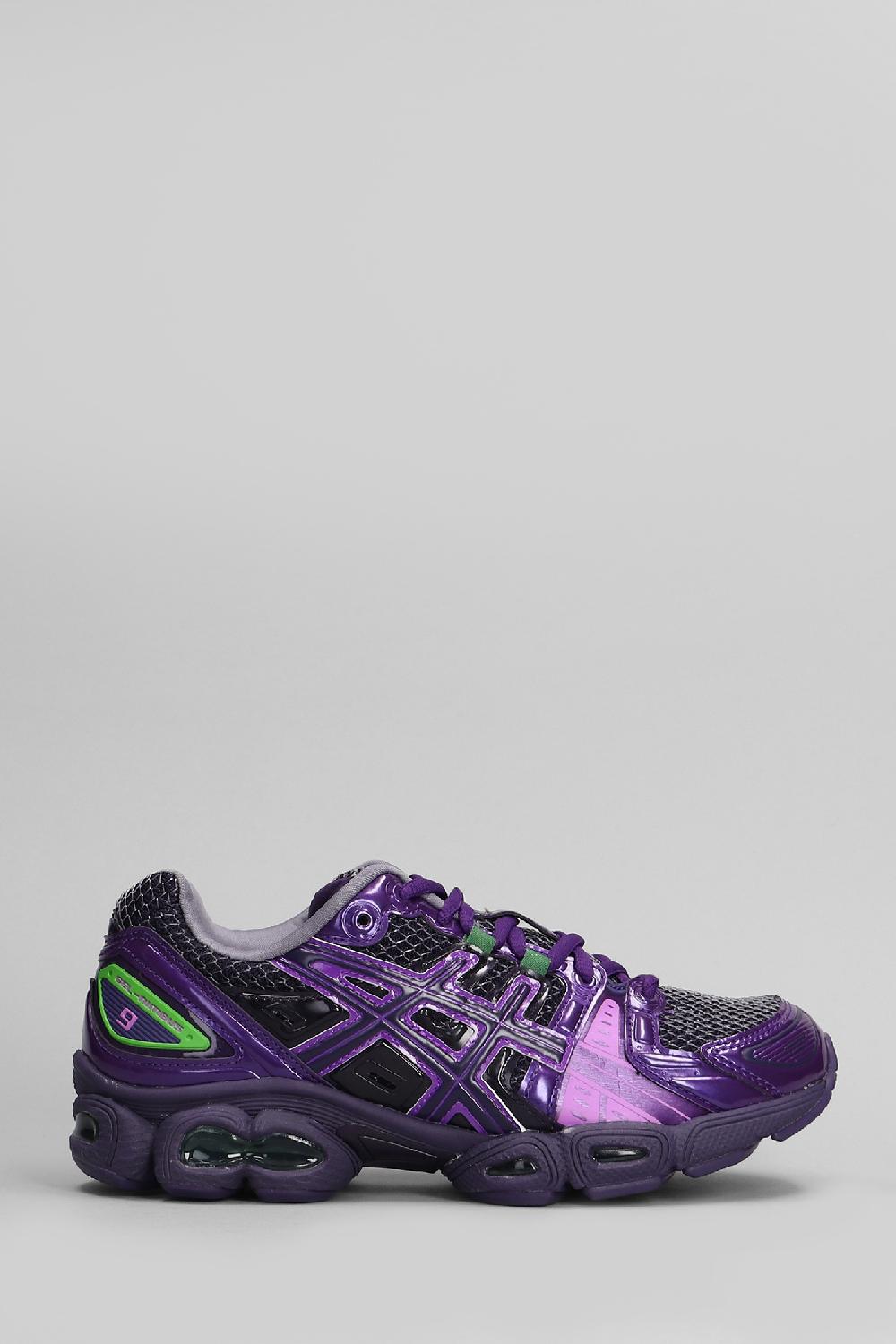 Deliberti Asics Sneakers gel-nimbus in pelle e tessuto viola cod. 405962 - Deliberti The Luxury Shopping