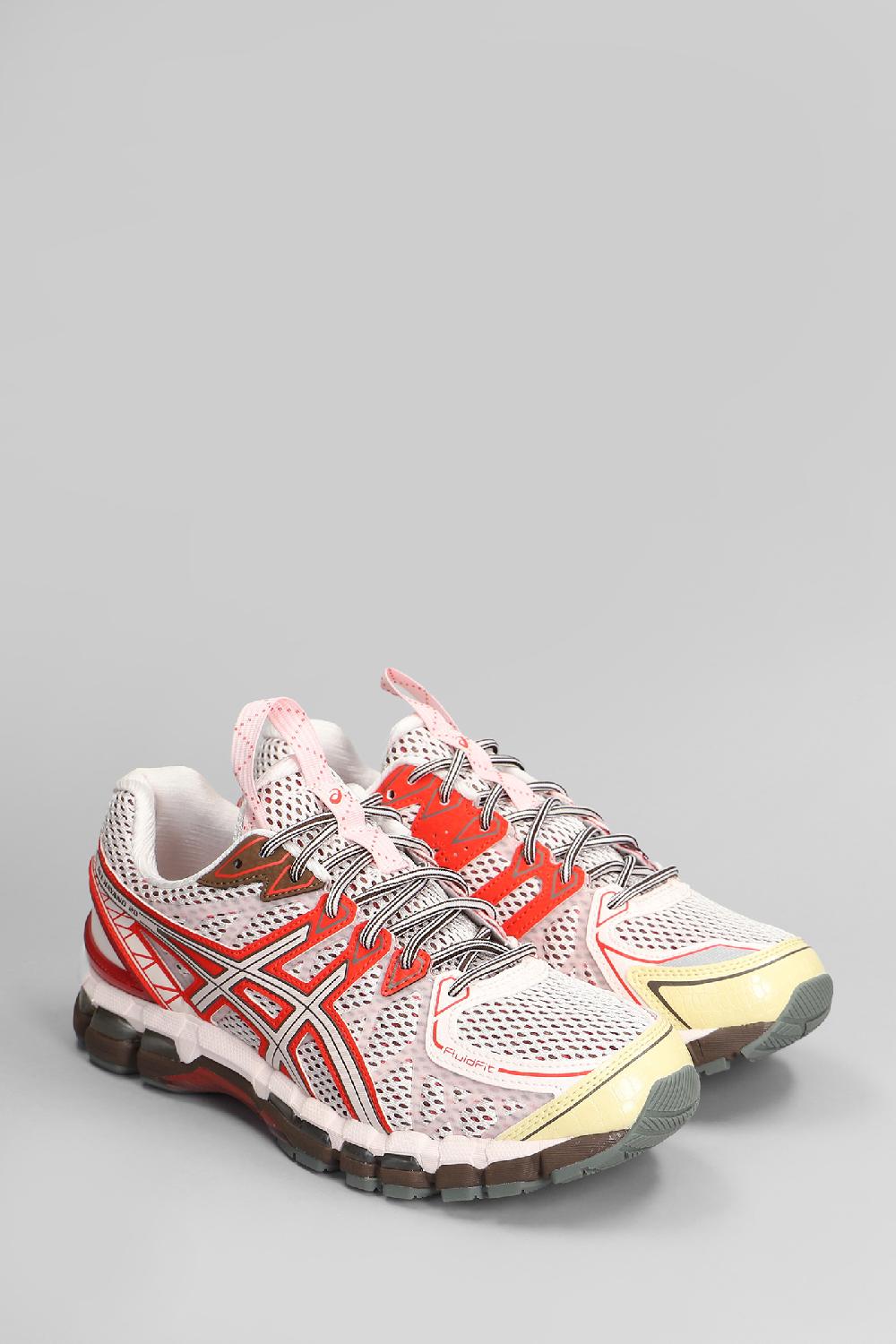 Deliberti Asics Sneakers Ub9-s Gel-kayano 20 In Pelle E Tessuto Rosa Cod. 409821 - Deliberti The Luxury Shopping