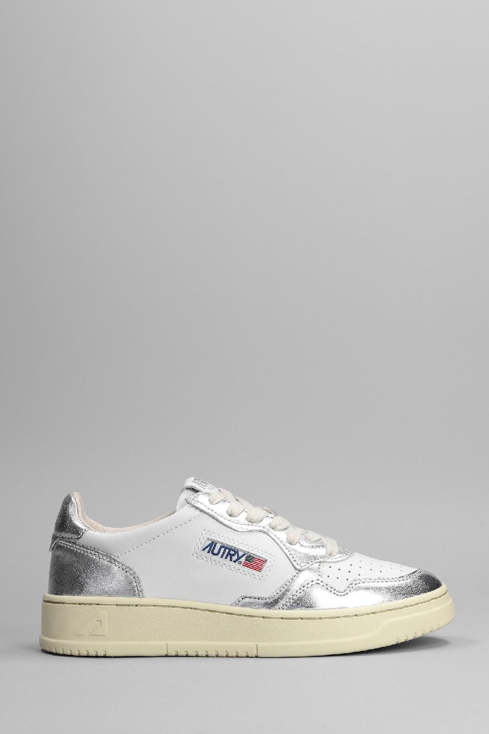 Deliberti Autry Sneakers autry 01 in pelle argento cod. 353781 - Deliberti The Luxury Shopping