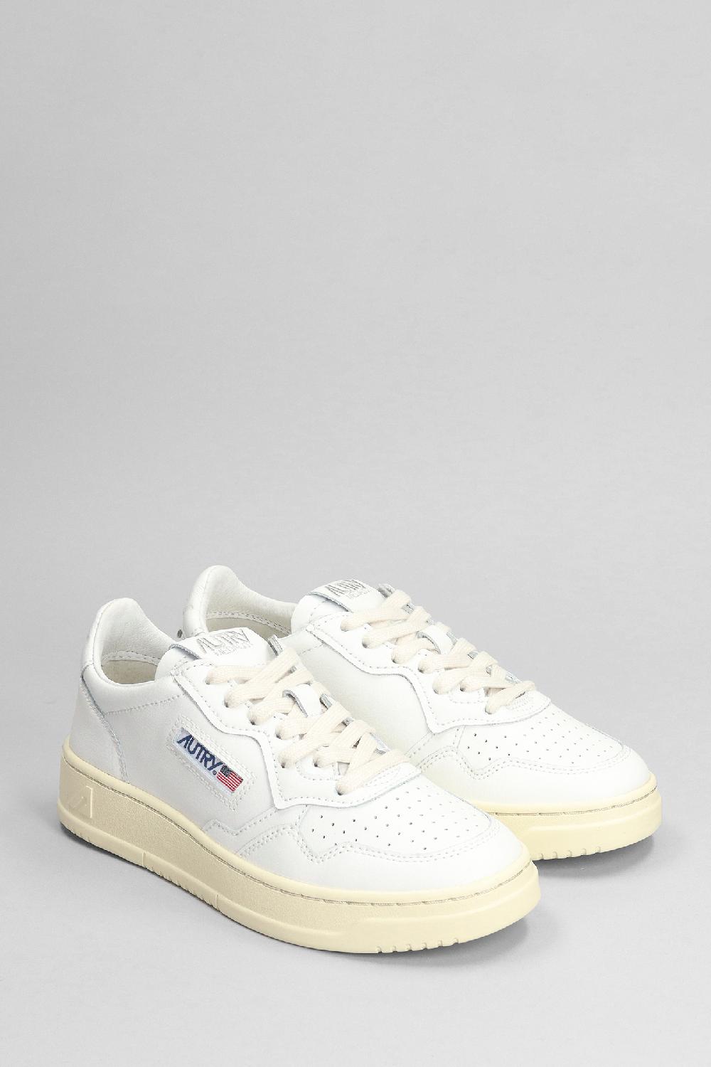 Deliberti Autry Sneakers Autry 01 In Pelle Bianca Cod. 379720 - Deliberti The Luxury Shopping