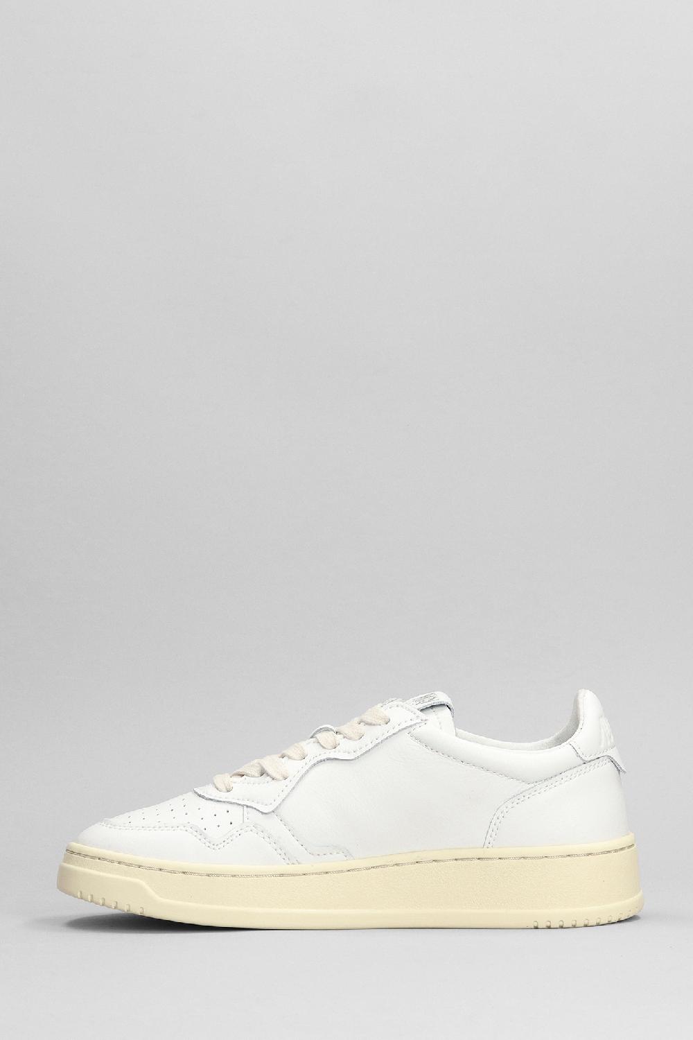 Deliberti Autry Sneakers Autry 01 In Pelle Bianca Cod. 379720 - Deliberti The Luxury Shopping