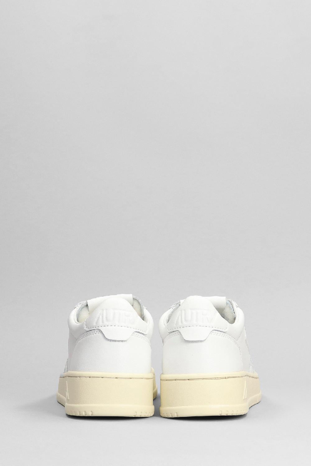 Deliberti Autry Sneakers Autry 01 In Pelle Bianca Cod. 379720 - Deliberti The Luxury Shopping