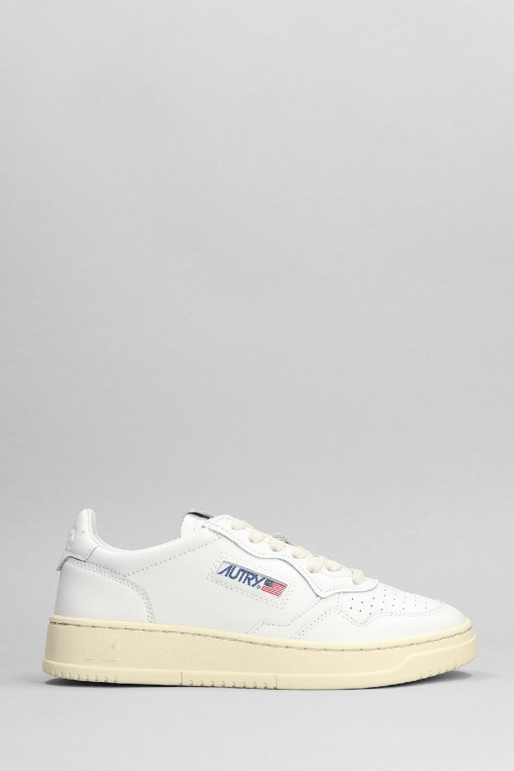 Deliberti Autry Sneakers autry 01 in pelle bianca cod. 379720 - Deliberti The Luxury Shopping