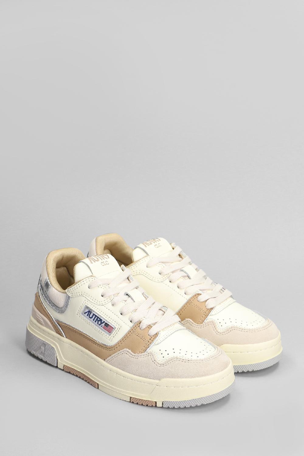 Deliberti Autry Sneakers Clc Low In Pelle Beige Cod. 405825 - Deliberti The Luxury Shopping