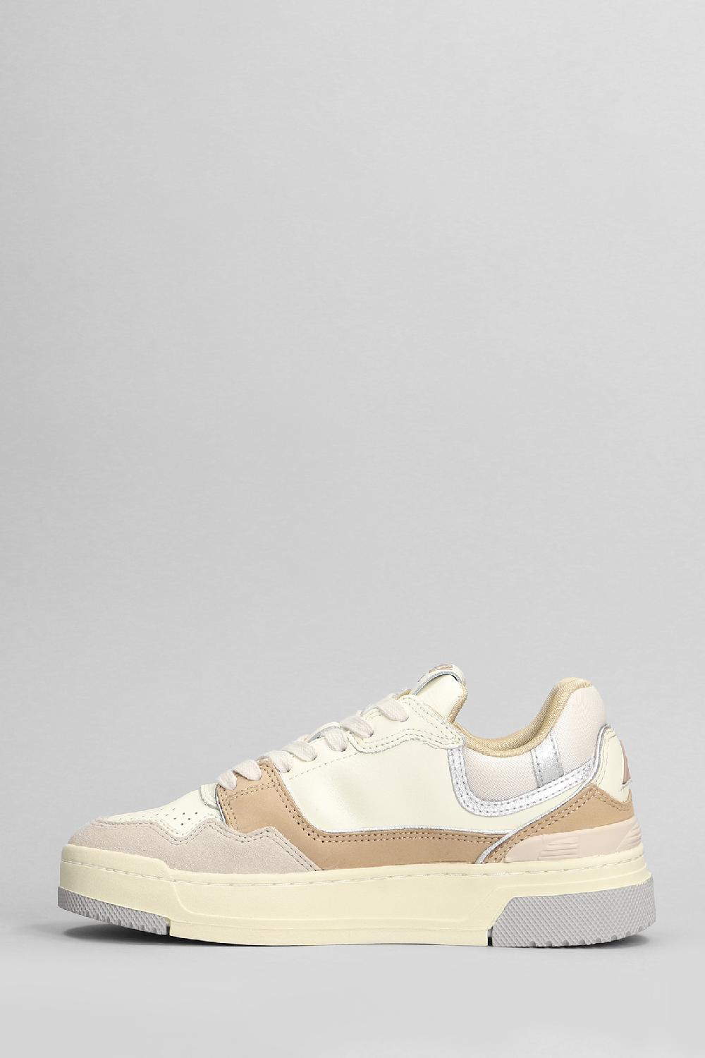 Deliberti Autry Sneakers Clc Low In Pelle Beige Cod. 405825 - Deliberti The Luxury Shopping