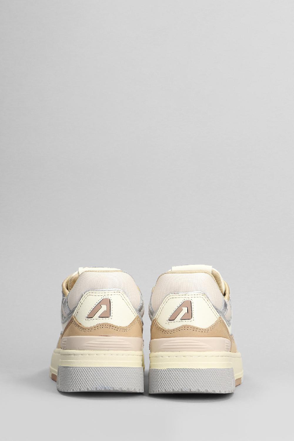 Deliberti Autry Sneakers Clc Low In Pelle Beige Cod. 405825 - Deliberti The Luxury Shopping