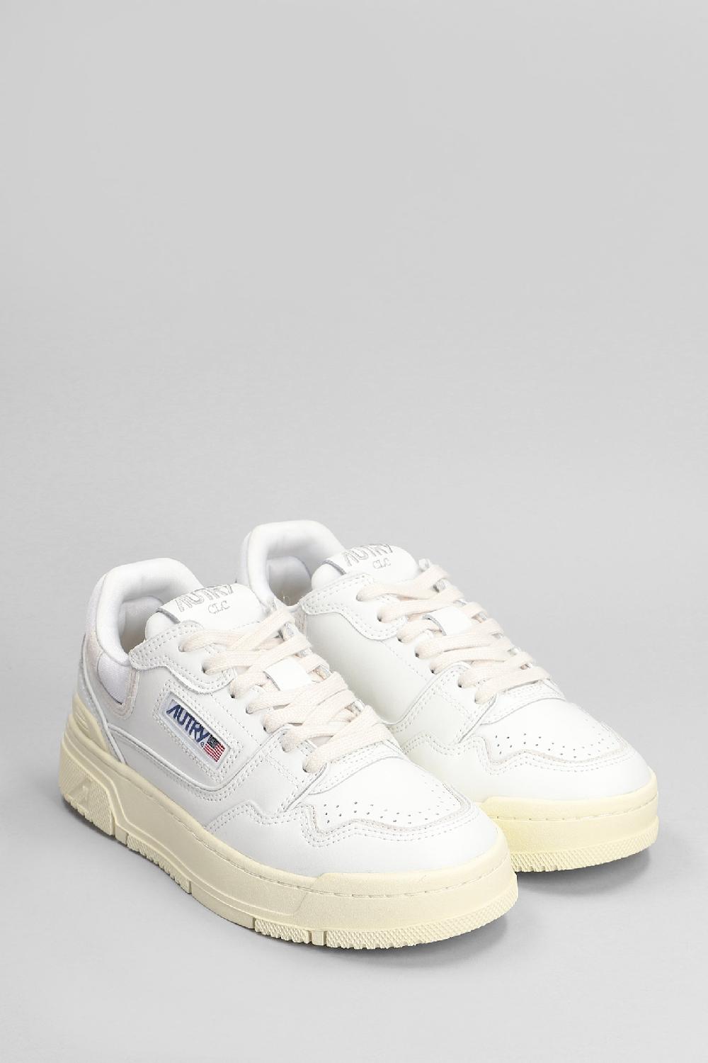 Deliberti Autry Sneakers Clc Low In Pelle Bianca Cod. 402311 - Deliberti The Luxury Shopping