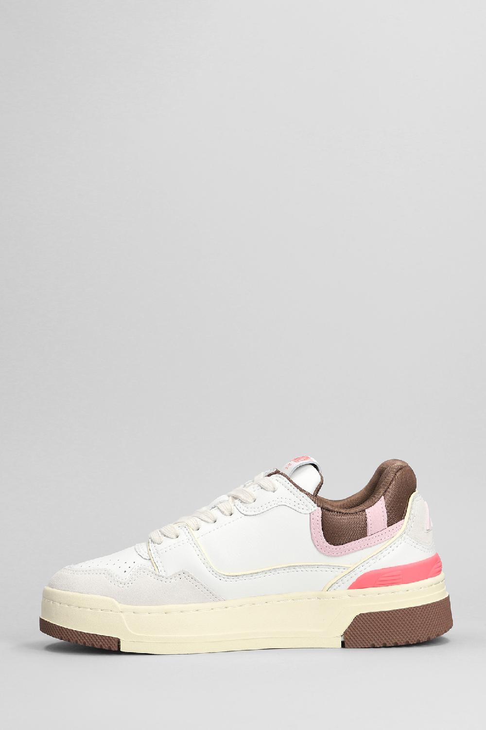 Deliberti Autry Sneakers Clc Low In Pelle E Camoscio Bianco Cod. 402309 - Deliberti The Luxury Shopping