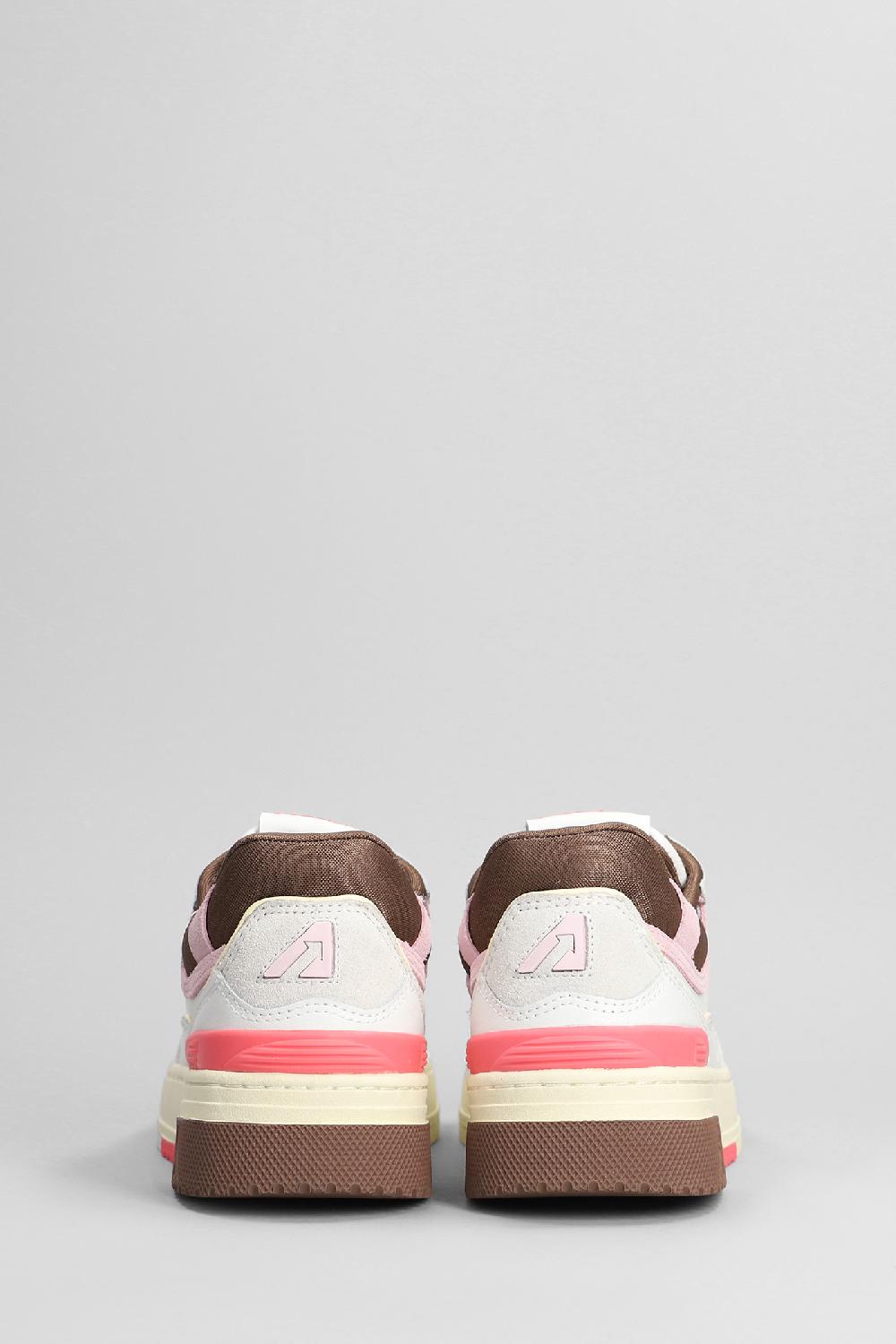 Deliberti Autry Sneakers Clc Low In Pelle E Camoscio Bianco Cod. 402309 - Deliberti The Luxury Shopping