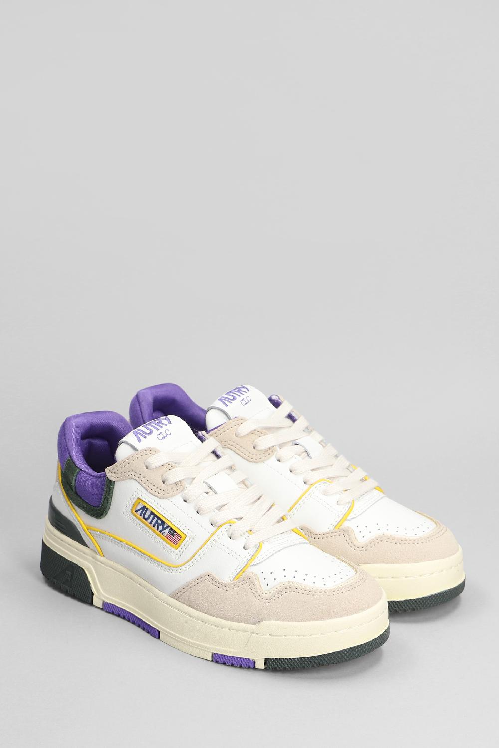 Deliberti Autry Sneakers Clc Low In Pelle E Camoscio Bianco Cod. 402310 - Deliberti The Luxury Shopping