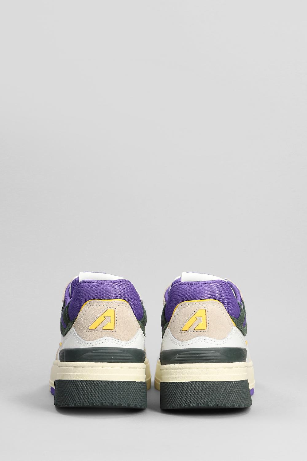 Deliberti Autry Sneakers Clc Low In Pelle E Camoscio Bianco Cod. 402310 - Deliberti The Luxury Shopping