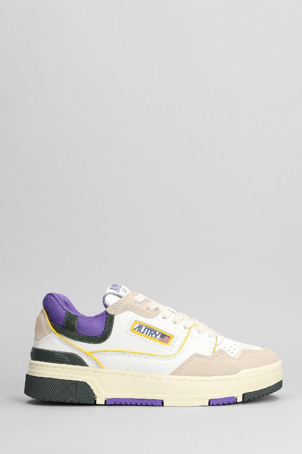 Deliberti Autry Sneakers clc low in pelle e camoscio bianco cod. 402310 - Deliberti The Luxury Shopping