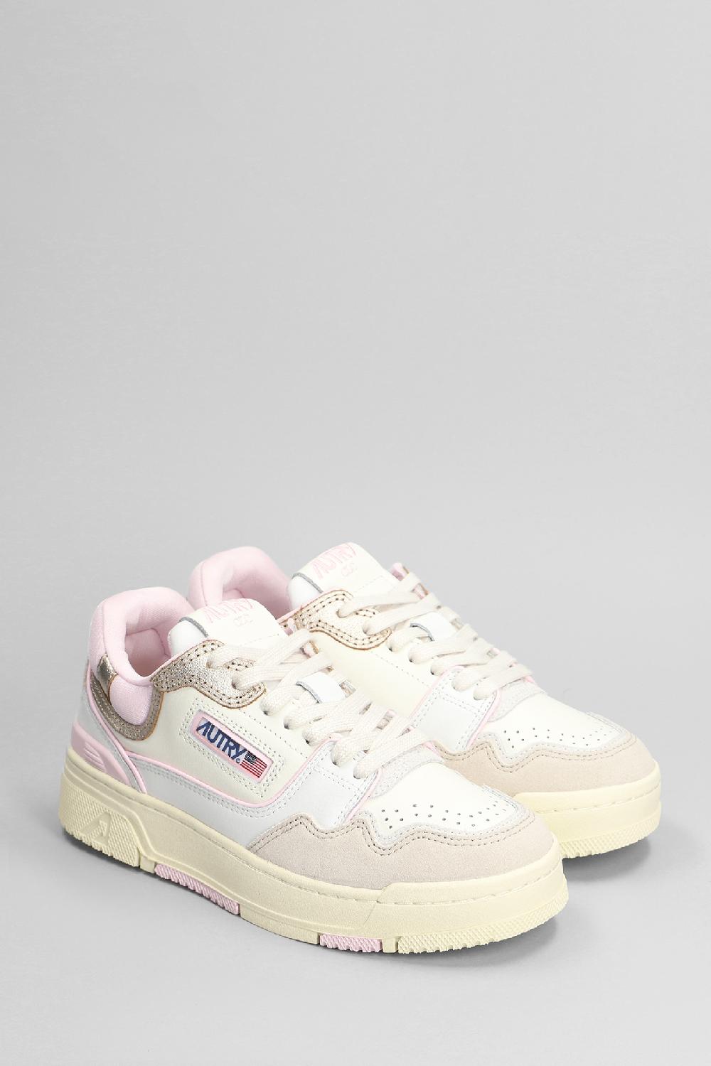 Deliberti Autry Sneakers Clc Low In Pelle E Camoscio Bianco Cod. 402312 - Deliberti The Luxury Shopping