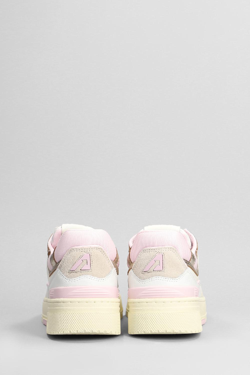 Deliberti Autry Sneakers Clc Low In Pelle E Camoscio Bianco Cod. 402312 - Deliberti The Luxury Shopping