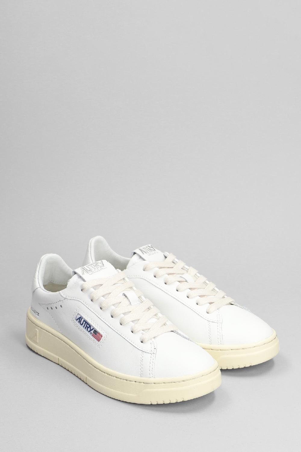 Deliberti Autry Sneakers Dallas In Pelle Bianca Cod. 334430 - Deliberti The Luxury Shopping