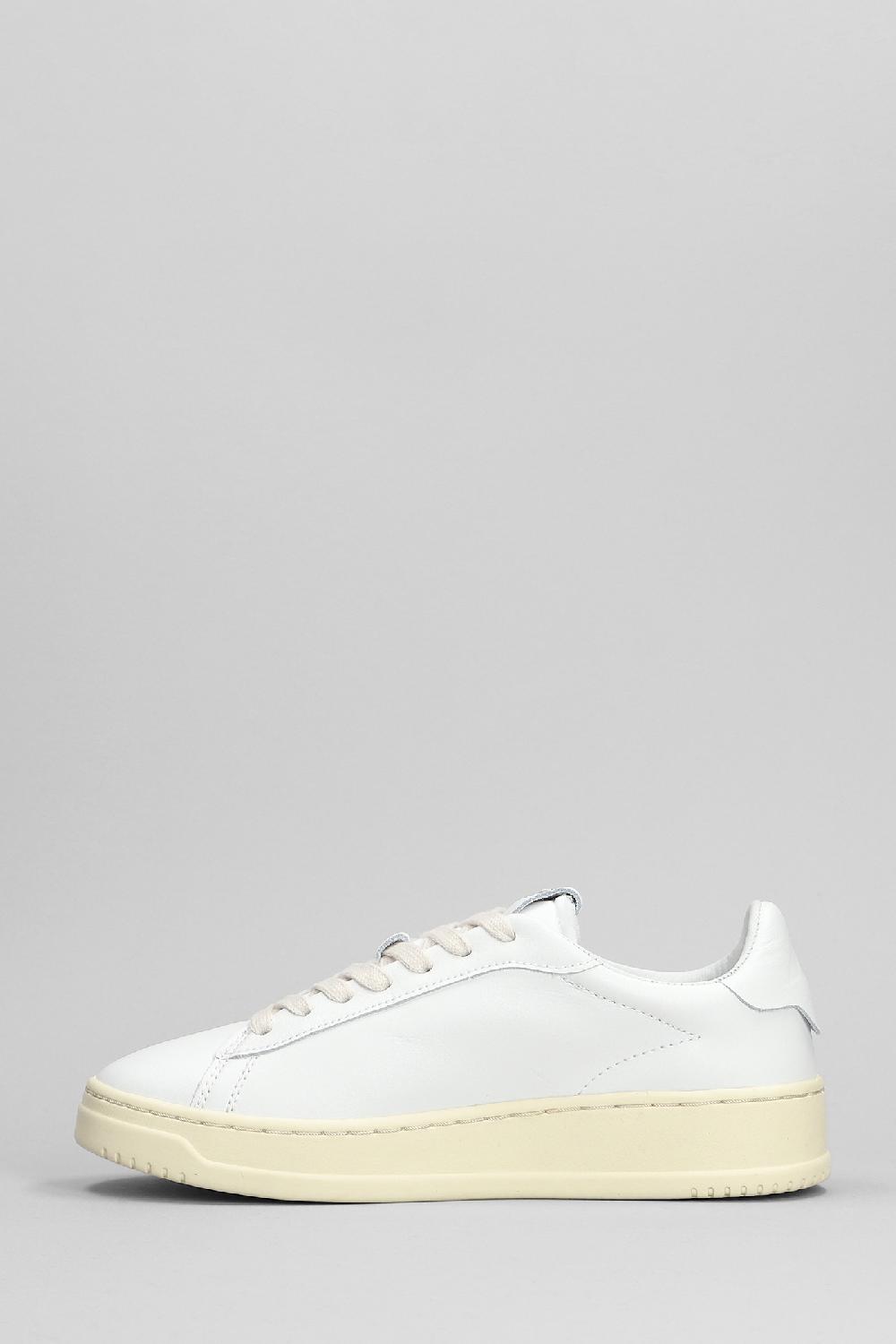 Deliberti Autry Sneakers Dallas In Pelle Bianca Cod. 334430 - Deliberti The Luxury Shopping