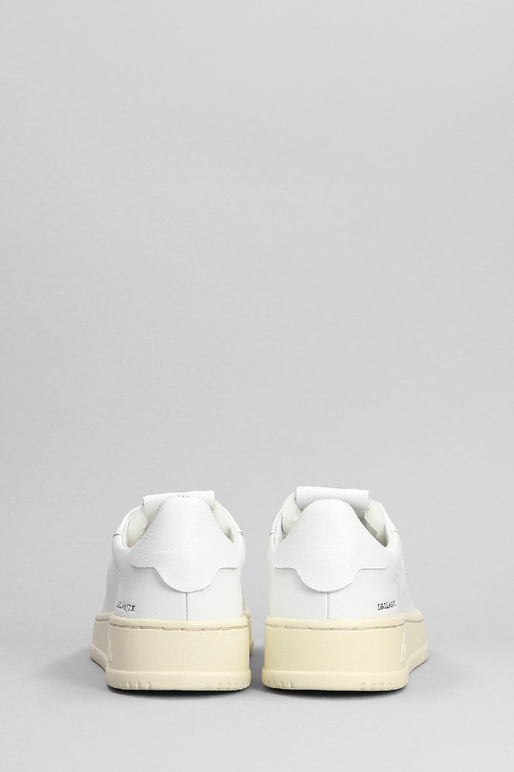 Deliberti Autry Sneakers Dallas In Pelle Bianca Cod. 334430 - Deliberti The Luxury Shopping