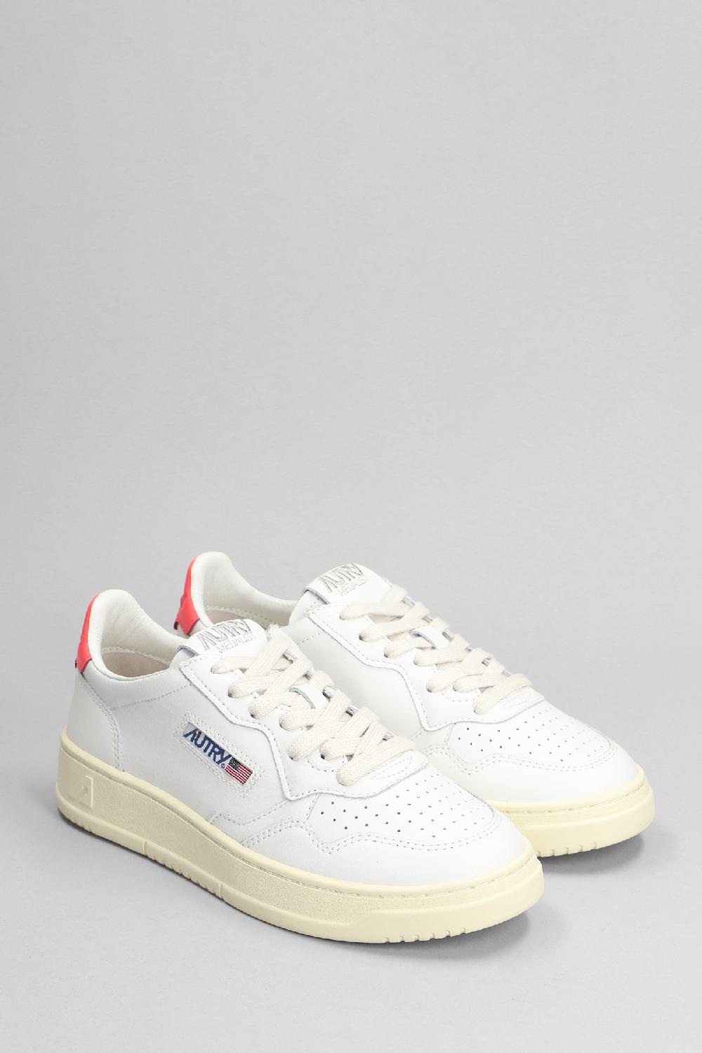 Deliberti Autry Sneakers Medalist Low In Pelle Bianca Cod. 392227 - Deliberti The Luxury Shopping