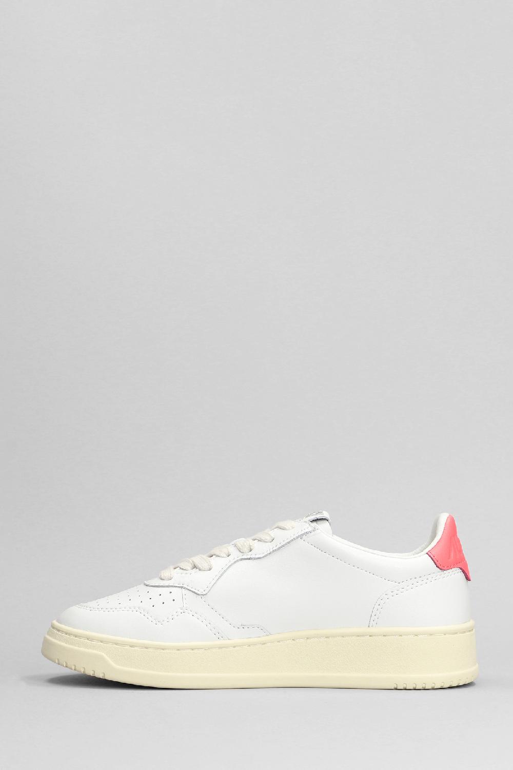 Deliberti Autry Sneakers Medalist Low In Pelle Bianca Cod. 392227 - Deliberti The Luxury Shopping