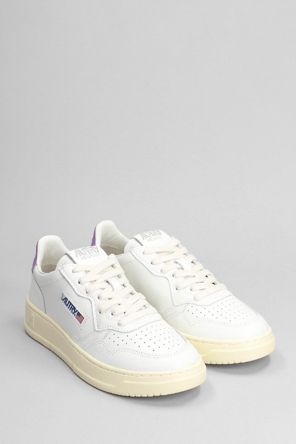 Deliberti Autry Sneakers Medalist Low In Pelle Bianca Cod. 392228 - Deliberti The Luxury Shopping