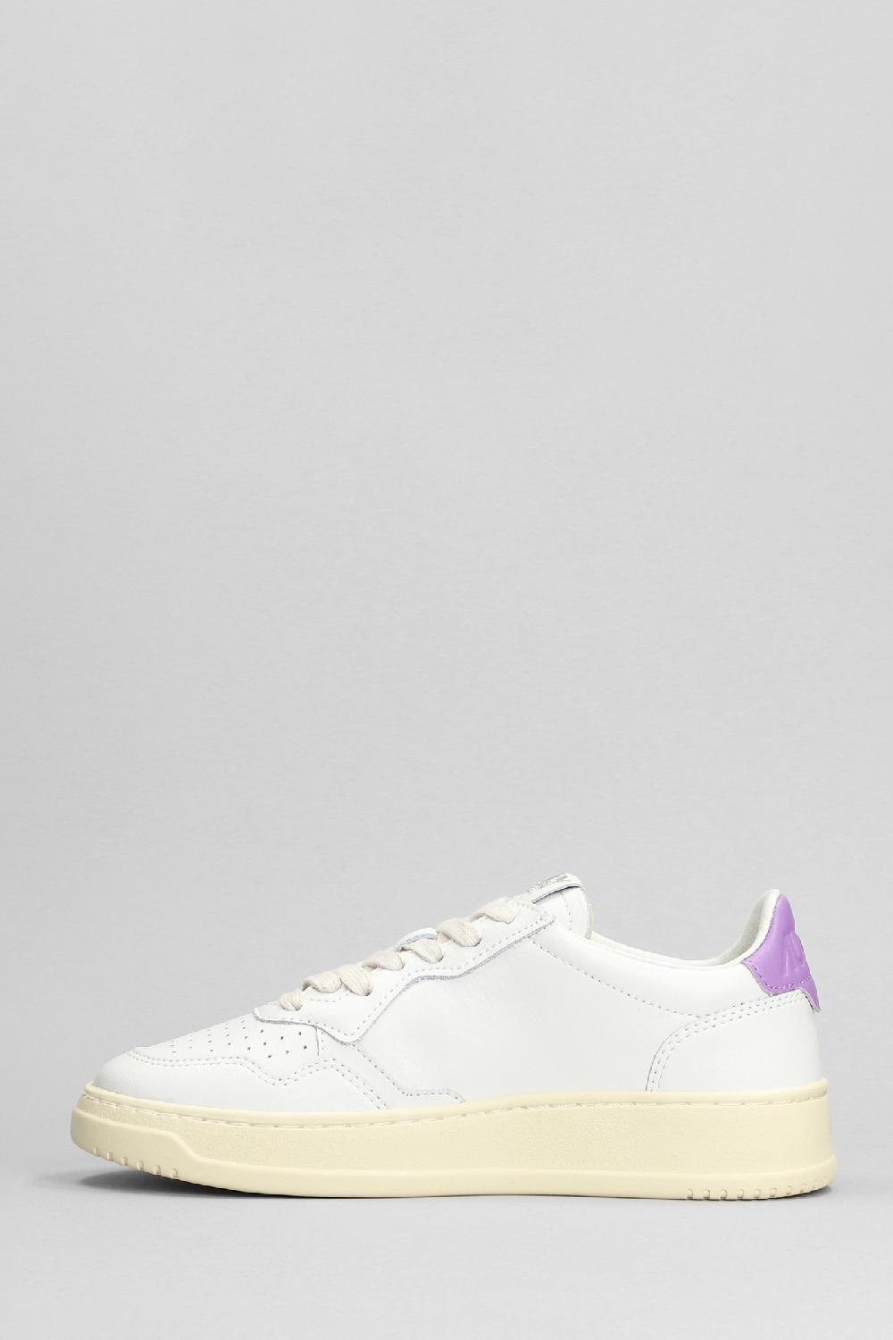 Deliberti Autry Sneakers Medalist Low In Pelle Bianca Cod. 392228 - Deliberti The Luxury Shopping