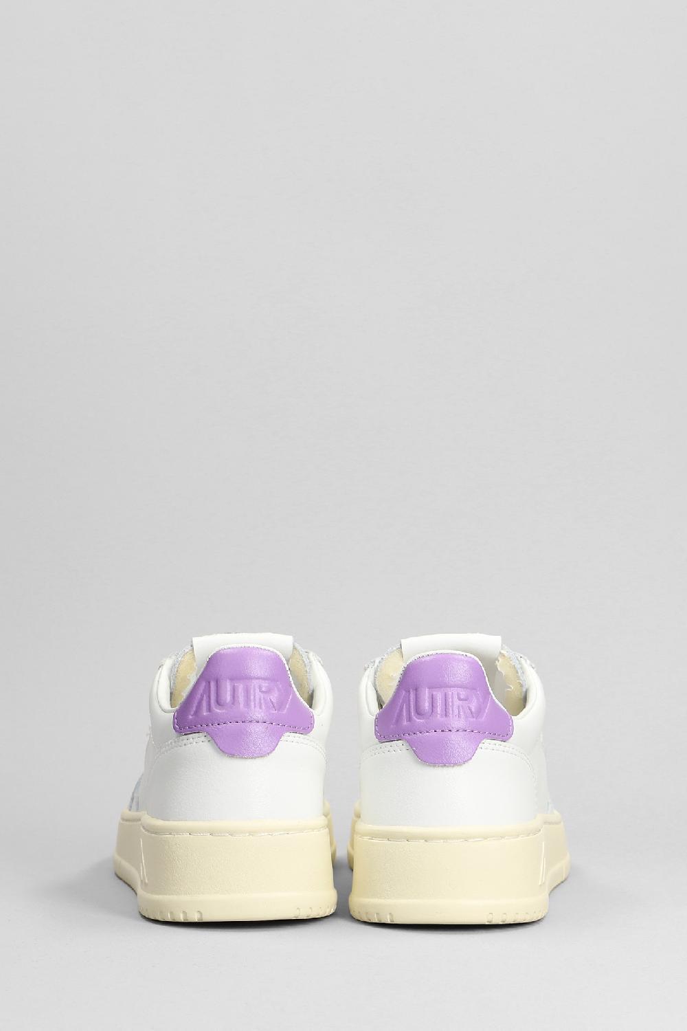 Deliberti Autry Sneakers Medalist Low In Pelle Bianca Cod. 392228 - Deliberti The Luxury Shopping