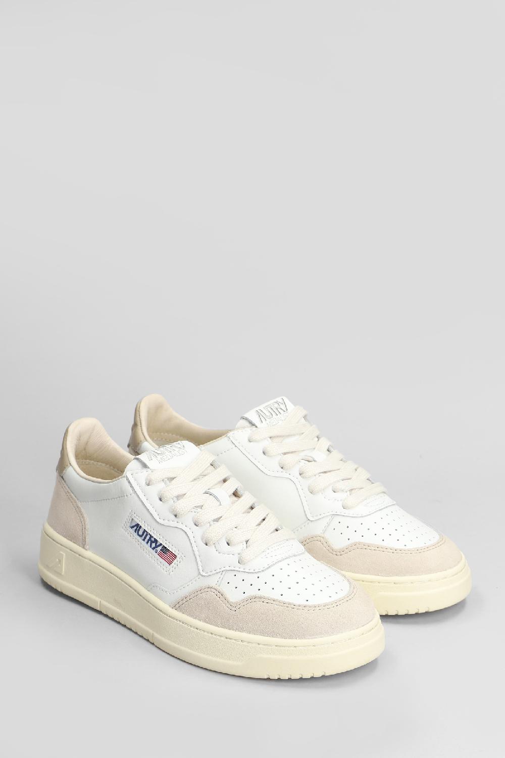 Deliberti Autry Sneakers Medalist Low In Pelle Bianca Cod. 407932 - Deliberti The Luxury Shopping