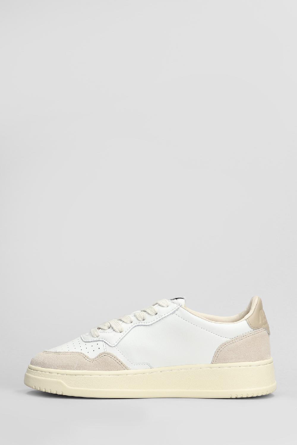 Deliberti Autry Sneakers Medalist Low In Pelle Bianca Cod. 407932 - Deliberti The Luxury Shopping