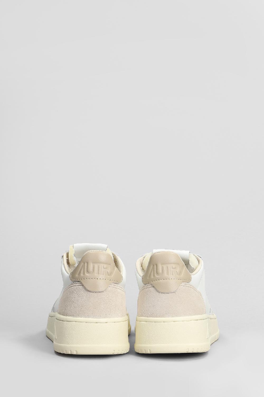 Deliberti Autry Sneakers Medalist Low In Pelle Bianca Cod. 407932 - Deliberti The Luxury Shopping