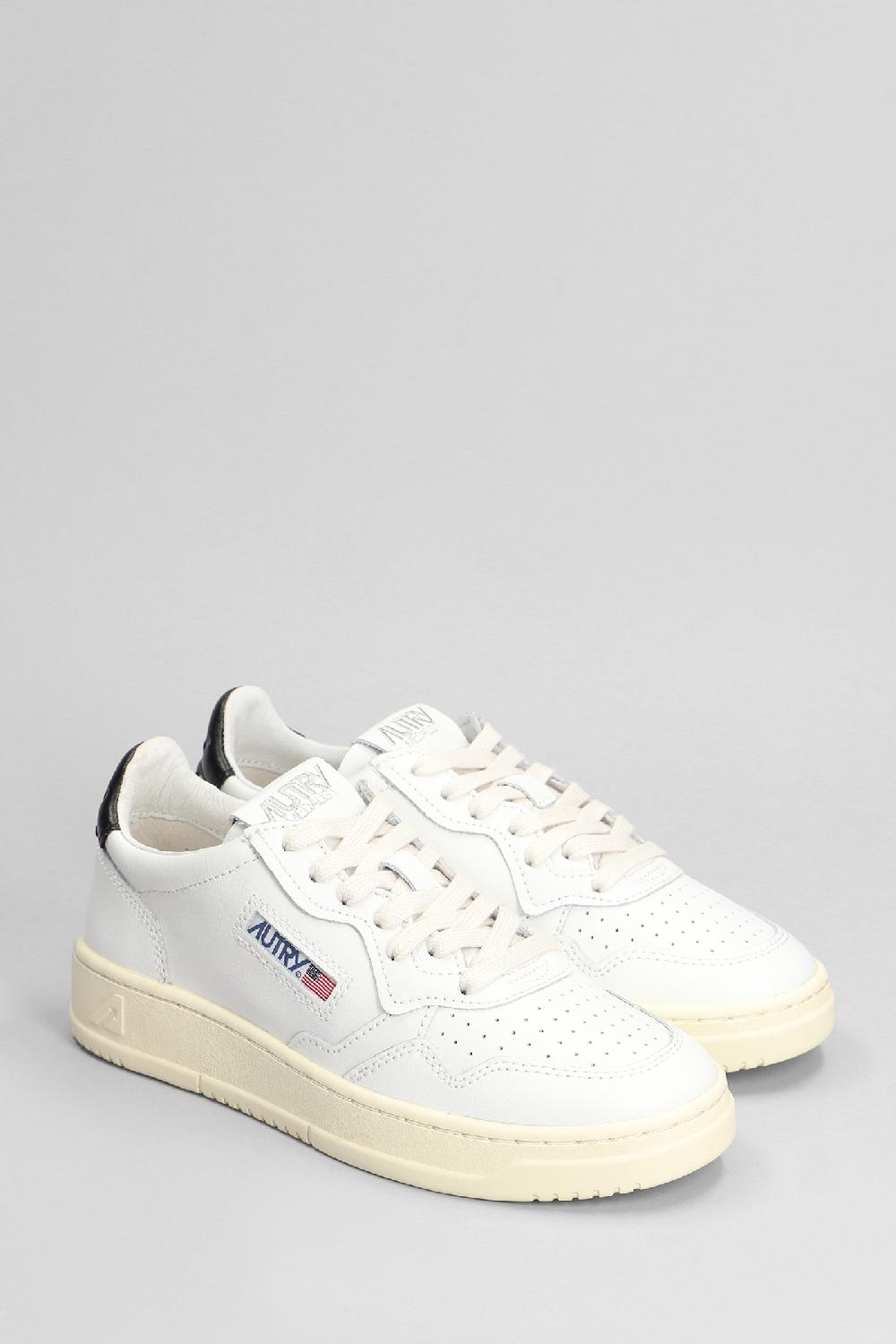 Deliberti Autry Sneakers Medalist Low In Pelle Bianca Cod. 402324 - Deliberti The Luxury Shopping