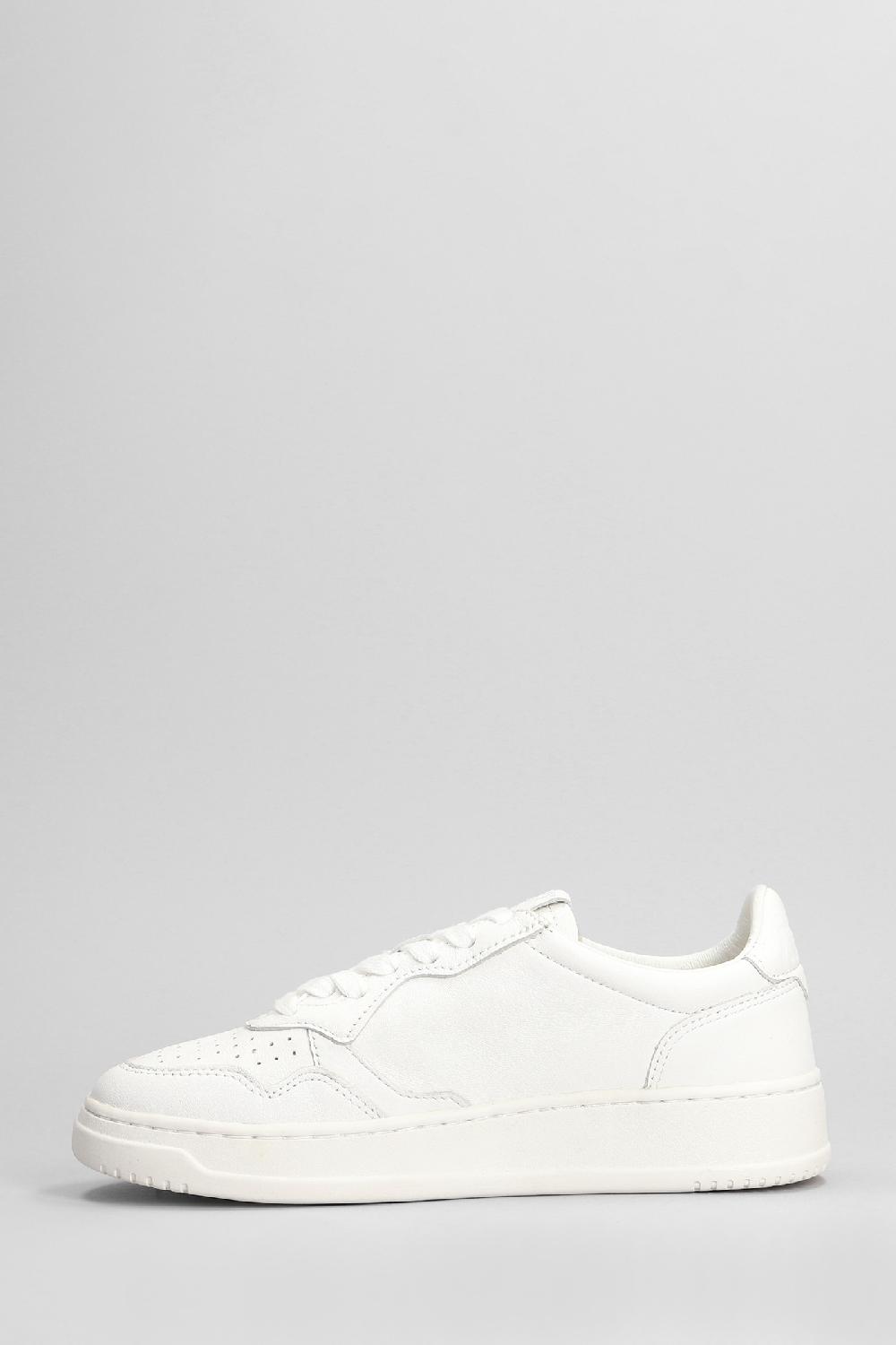 Deliberti Autry Sneakers Medalist Low In Pelle Bianca Cod. 402327 - Deliberti The Luxury Shopping